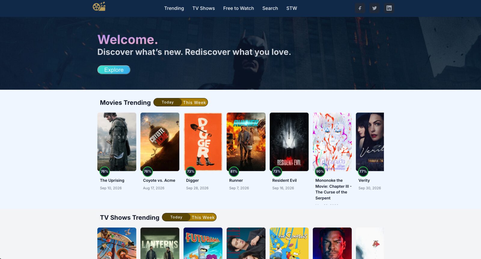homepage